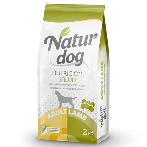 [X0020] NATURDOG ADULT LAMB 2KG