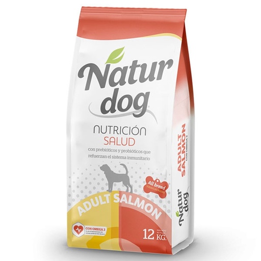 [X0031] NATURDOG ADULT SALMON 12KG