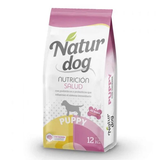 [X0002] NATURDOG PUPPY CHICKEN 12KG
