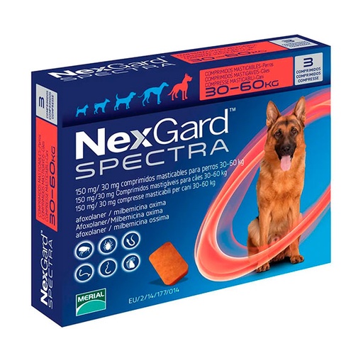 [161438] NEXGARD SPECTRA 30-60KG 3comp