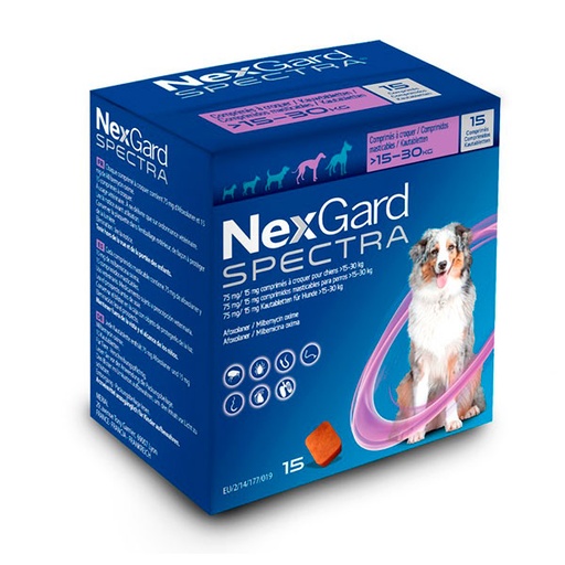 [150493] NEXGARD SPECTRA L 15-30KG 15comp