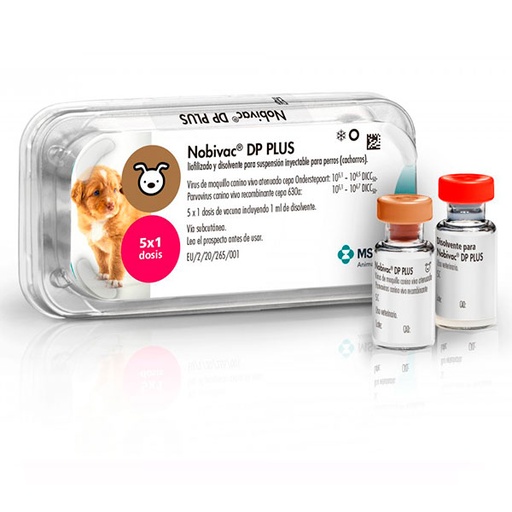 [111950] NOBIVAC DP PLUS (puppy) 5 Dosis
