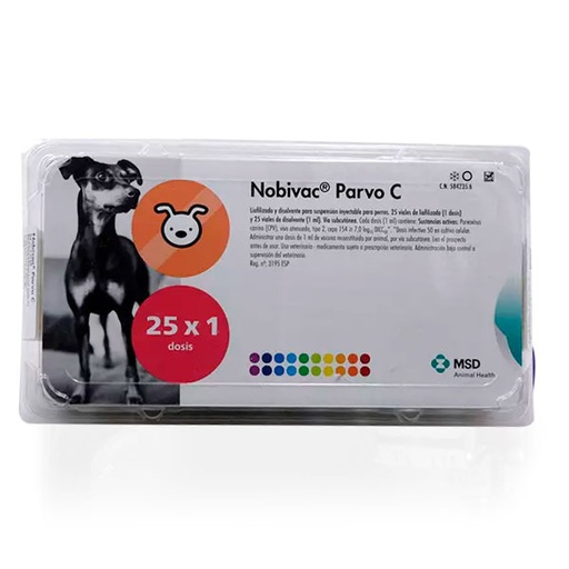 [119185] NOBIVAC PARVO-C 25 Dosis