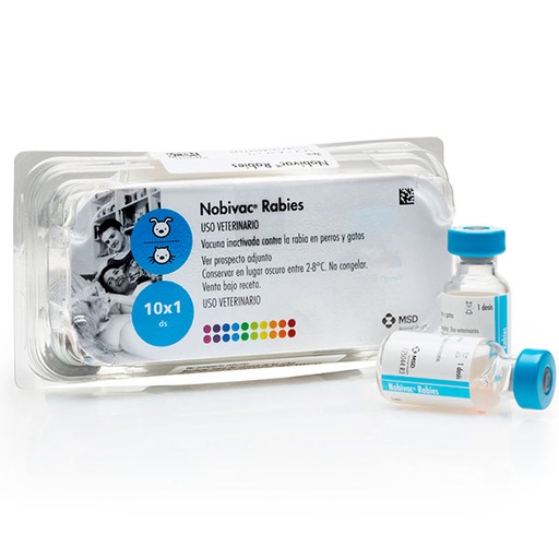 [106620] NOBIVAC RABIA 10 Dosis