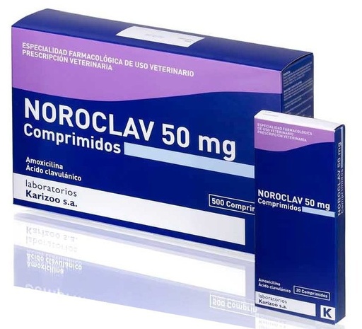 [KZ100183] NOROCLAV 50 MG 20 COMP