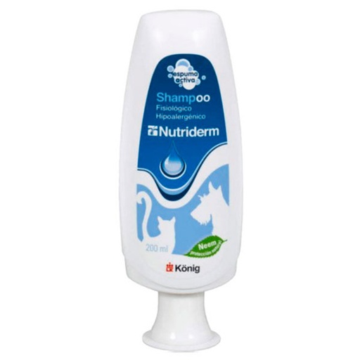 [C-1001] Nutriderm Champu Hipoalergénico 200ml perro y gato