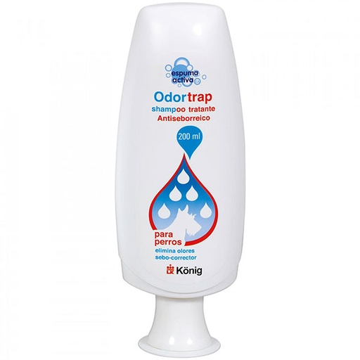 [DE-1007] Odortrap Champu 200ml. Antiseborreico para perros