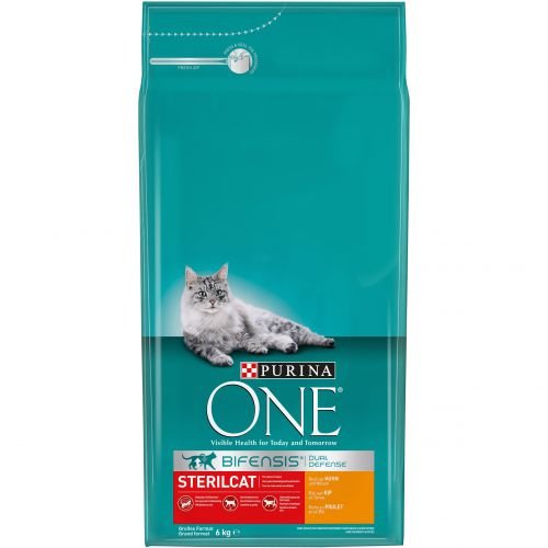 [12378886] ONE CAT STERILISED Pollo 6kg