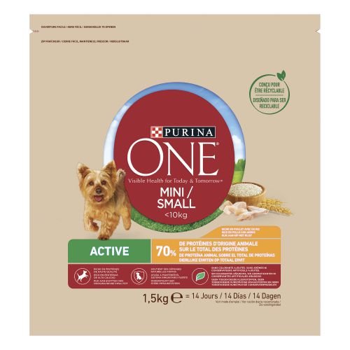 [12417917] ONE Mini Active Pollo&Arroz 1,5kg