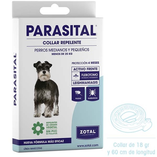 [E0062211] PARASITAL COLLAR REPELENTE 60CM