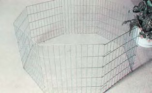 [016327] PARQUE CACHORROS DE 107cm ALTURA 8 Paneles 60cm