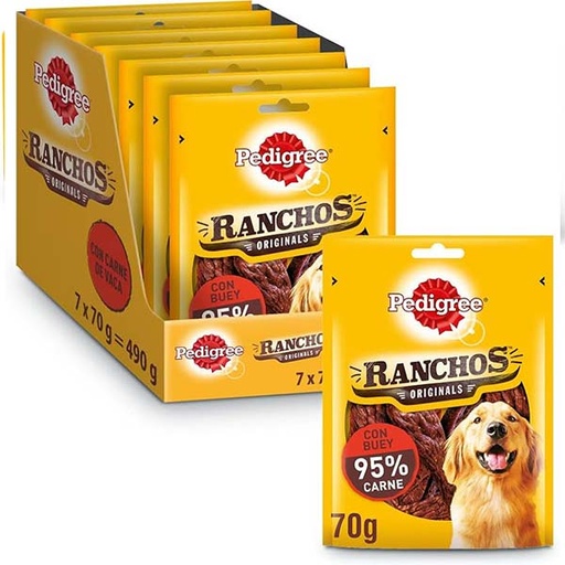 [393127] PEDIGREE RANCHOS BUEY 7x70gr
