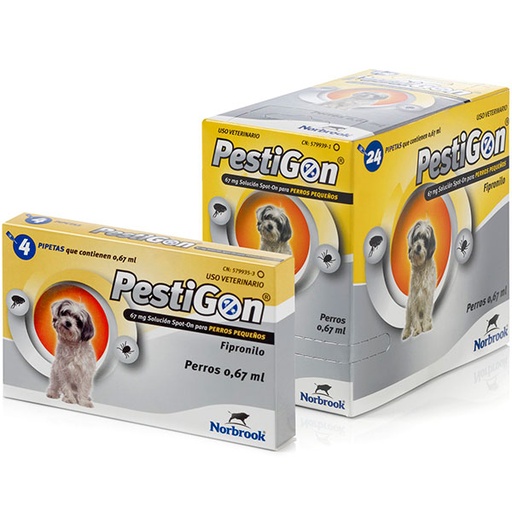 [KZ100093] PESTIGON PERROS 24pip 0.67ML 2-10kg