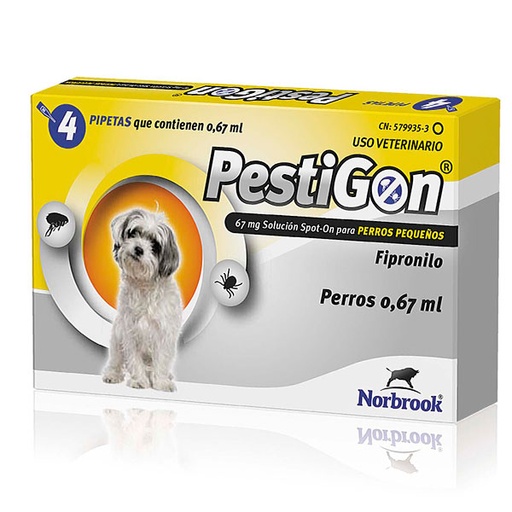 [KZ100088] PESTIGON PERROS 4pip 0.67ML 2-10KG