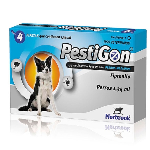 [KZ100089] PESTIGON PERROS 4pip 1.34 ML 10-20kg