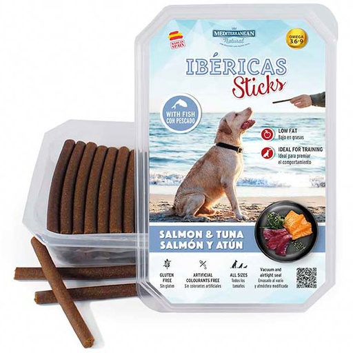 [68081-9] IBERICAS STICKS SALMON 70U 800GR