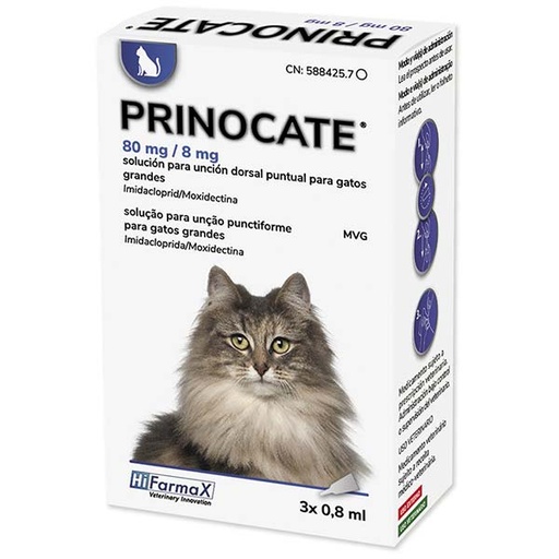 [HI9502] PRINOCATE Spot (endectocida) 3x0,8ml