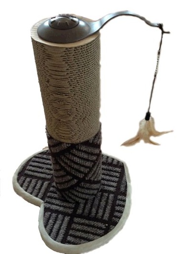 [015842] RASCADOR CON JUEGO 35 x 36 x 36cm