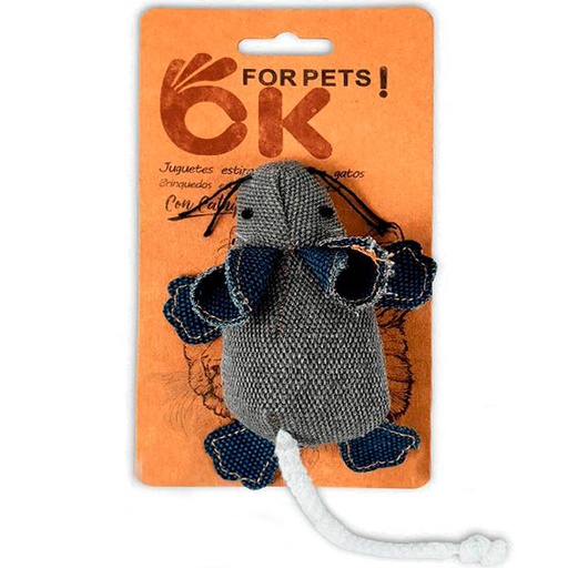 [WYMC17023] RATON DE TELA CON CATNIP