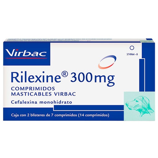 [VN100862] RILEXINE MASTICABLES 300 mg (14 cp)
