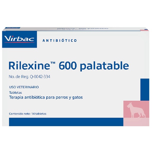 [VN100864] RILEXINE MASTICABLES 600 mg (14 cp)