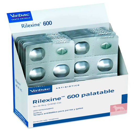 [VN100865] RILEXINE MASTICABLES 600 mg (140 cp)