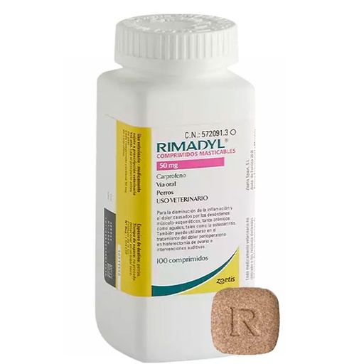 [PF0883077] RIMADYL 50MG 100 COMP.