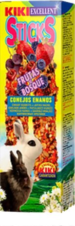 [K3139] STICKS CONEJOS FRUTAS BOSQUE 8x2ud