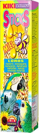[K3124] STICKS LOROS CON MIEL 8x2ud