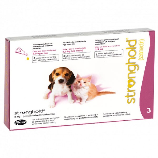 [PF0883096] STRONGHOLD 15MG <2.5kg 3PIP