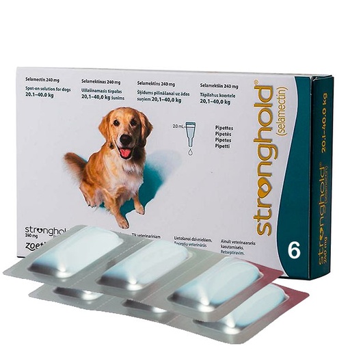 [PF0883105] STRONGHOLD 240MG 20-40kg 6PIP