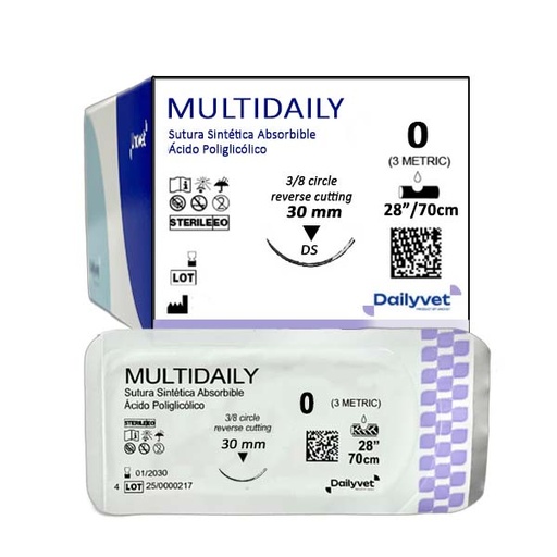 [UVDMU0] MULTIDAILY 0 PGA "△" (12ud) SUTURA