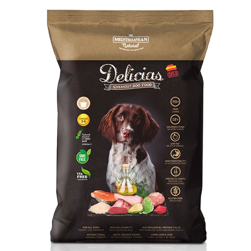 [68100] DELICIAS Semi-Húmedo 3kg