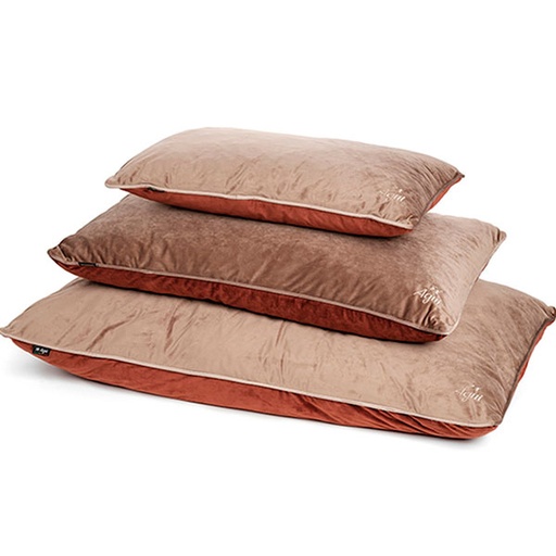 [AG10108] VELVET COLCHON 100x65cm Beige / Marron