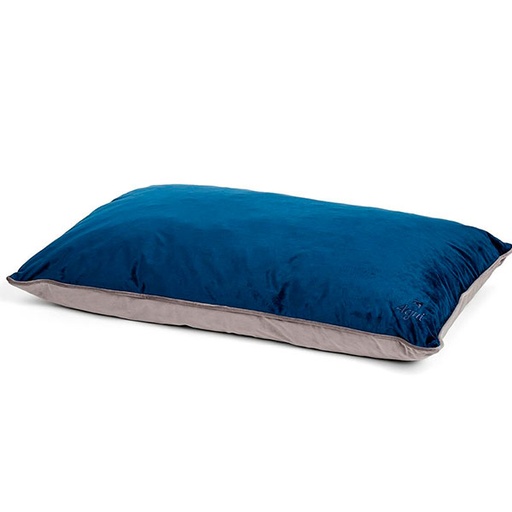[AG10104] VELVET COLCHON 75x50cm Gris / Azul
