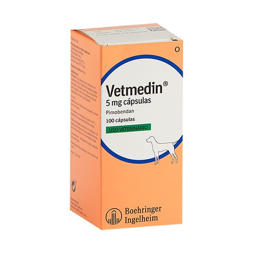 [138012] VETMEDIN 5 MG 100 cap