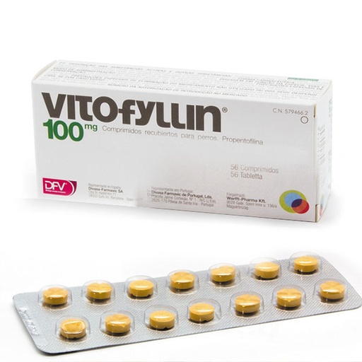 [1100162ESP] VITOFYLLIN 100 mg 56 comp.