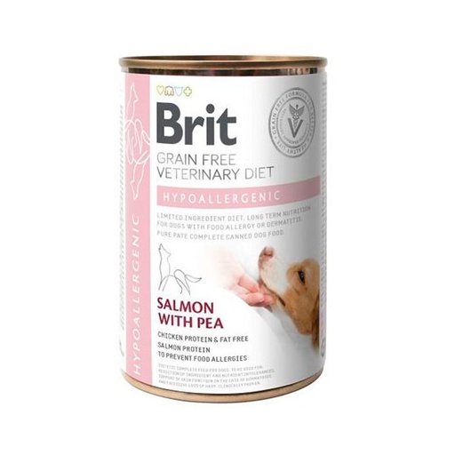 [BRD0205] WET BD DOG HYPO MONO SALMÓN 6x400GR