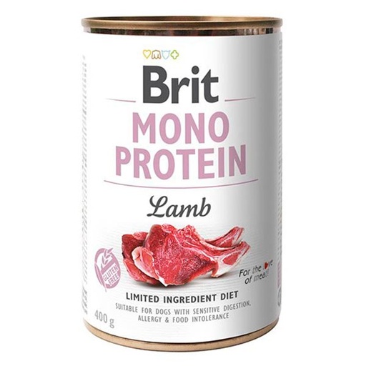 [BR0214] Wet Mono Protein Lamb (6x400gr)