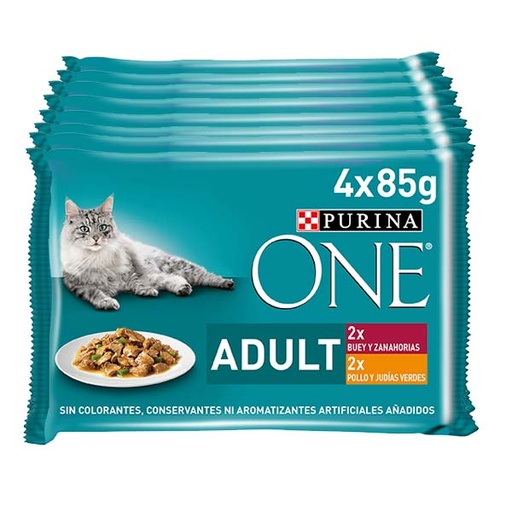 [12499584] Wet ONE CAT Adult 12x(4x85g)