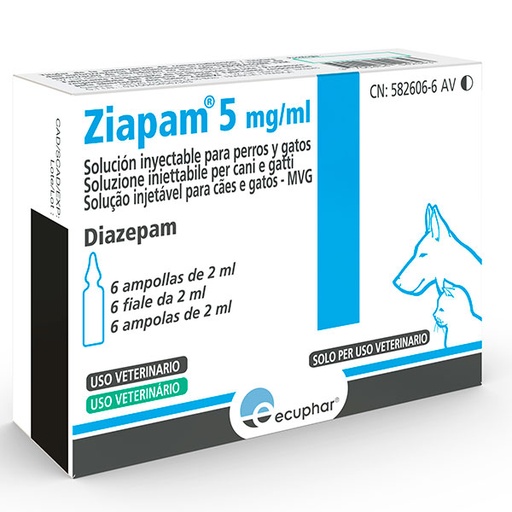 [ECSE506153] ZIAPAM 5mg  6x2ML