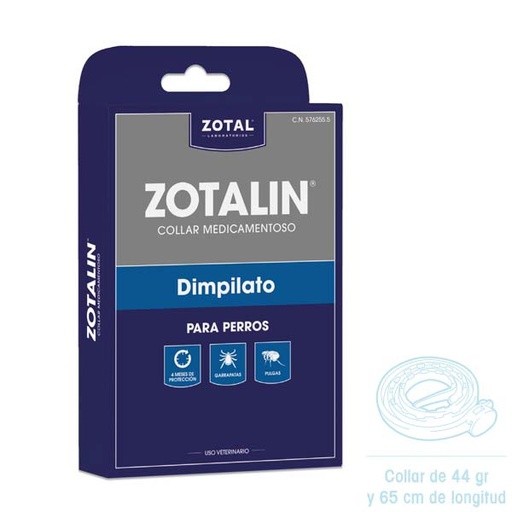 [Z321] ZOTALIN COLLAR ANTIPARA. 60CM