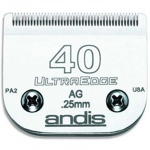 [C522] #ANDIS CUCHILLA 40 0.25MM (1/10)