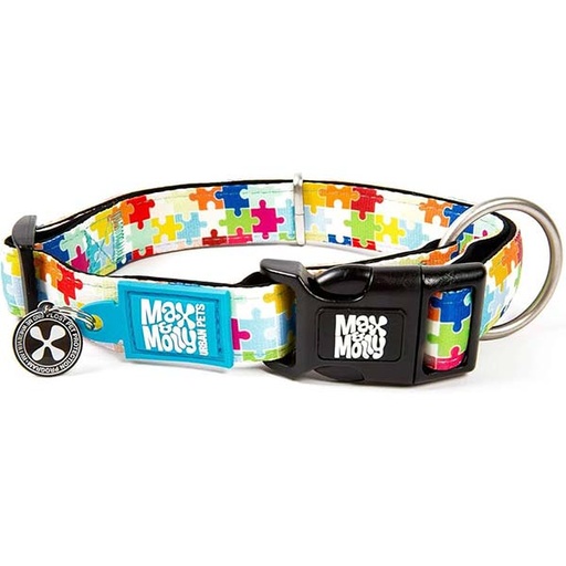 [2600181083] M&M COLLAR ID/SMART Puzzle M (2.0x34/55 cm)