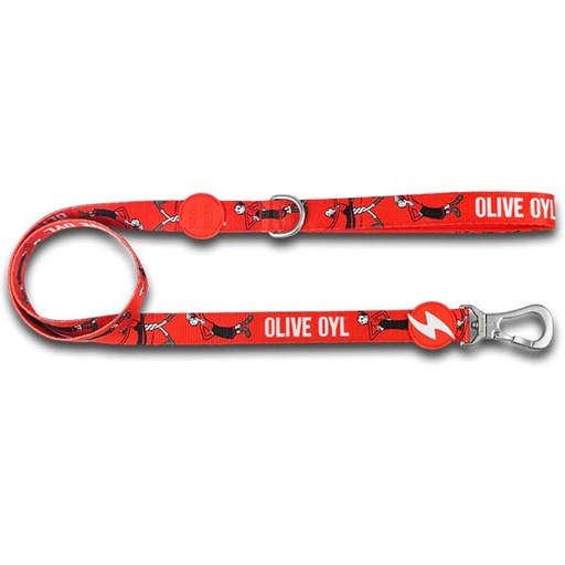 [DL00100] OLIVE OYL LEASH SMALL