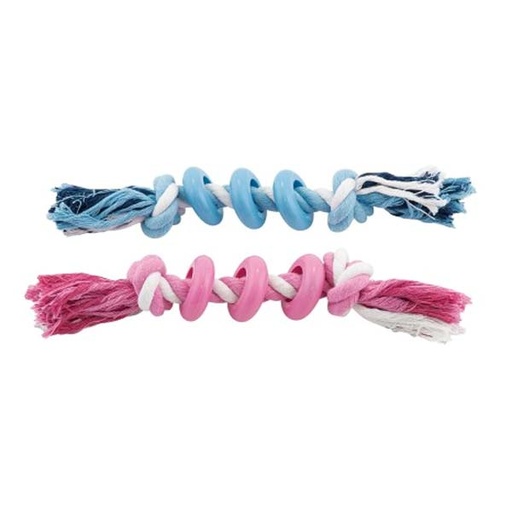 [305X-LL/PE80396] AROS EN CUERDA BICOLOR 25cm. 105-115gr. (UMV 4uds.)