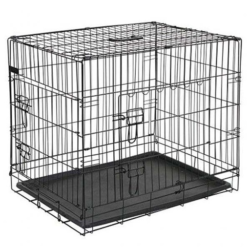 [B315] _ARTERO JAULA BLACK (79x49x56.5CM)