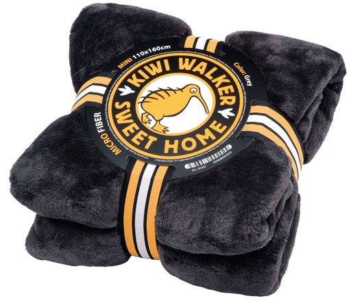 [KW00203] SWEET HOME Blanket Gris MAXI