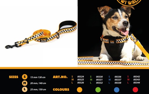 [KW00325] RACING DOG LEASH Naranja (Talla: M)