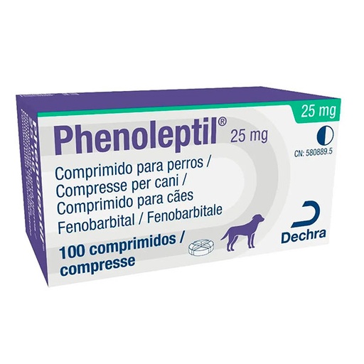 [EC034777] PHENOLEPTIL 25mg 100cp